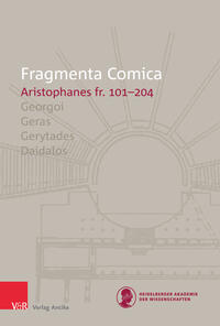 Vorderes Coverbild FrC 10.4 Aristophanes fr. 101 – 204
