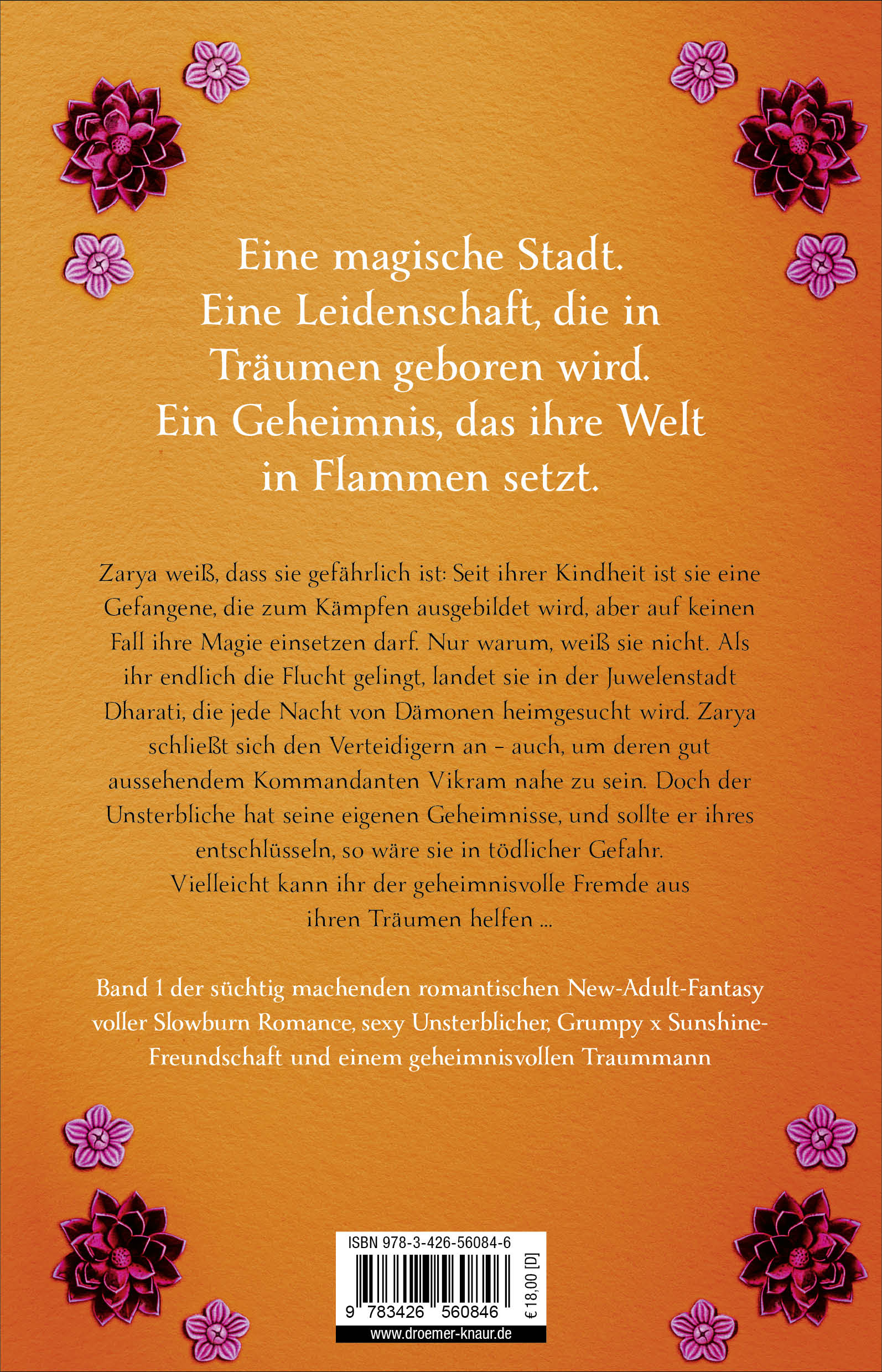 Rückseitencover Heart of Night and Fire