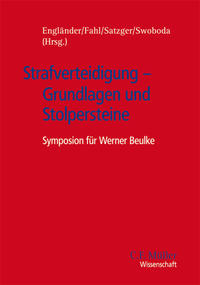 Vorderes Coverbild Strafverteidigung - Grundlagen und Stolpersteine
