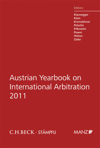 Vorderes Coverbild Austrian Yearbook on International Arbitration 2011