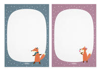 Vorderes Coverbild Notizblock-Set Fuchs (für Kinder)