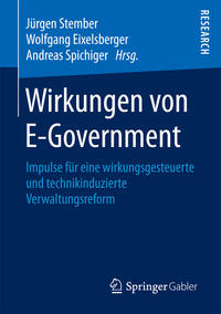 Vorderes Coverbild Wirkungen von E-Government