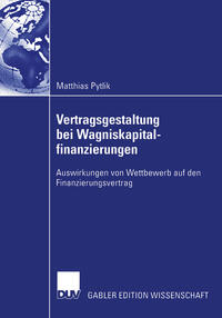 Vorderes Coverbild Vertragsgestaltung bei Wagniskapitalfinanzierungen