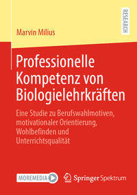 Vorderes Coverbild Professionelle Kompetenz von Biologielehrkräften