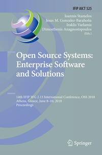 Vorderes Coverbild Open Source Systems: Enterprise Software and Solutions