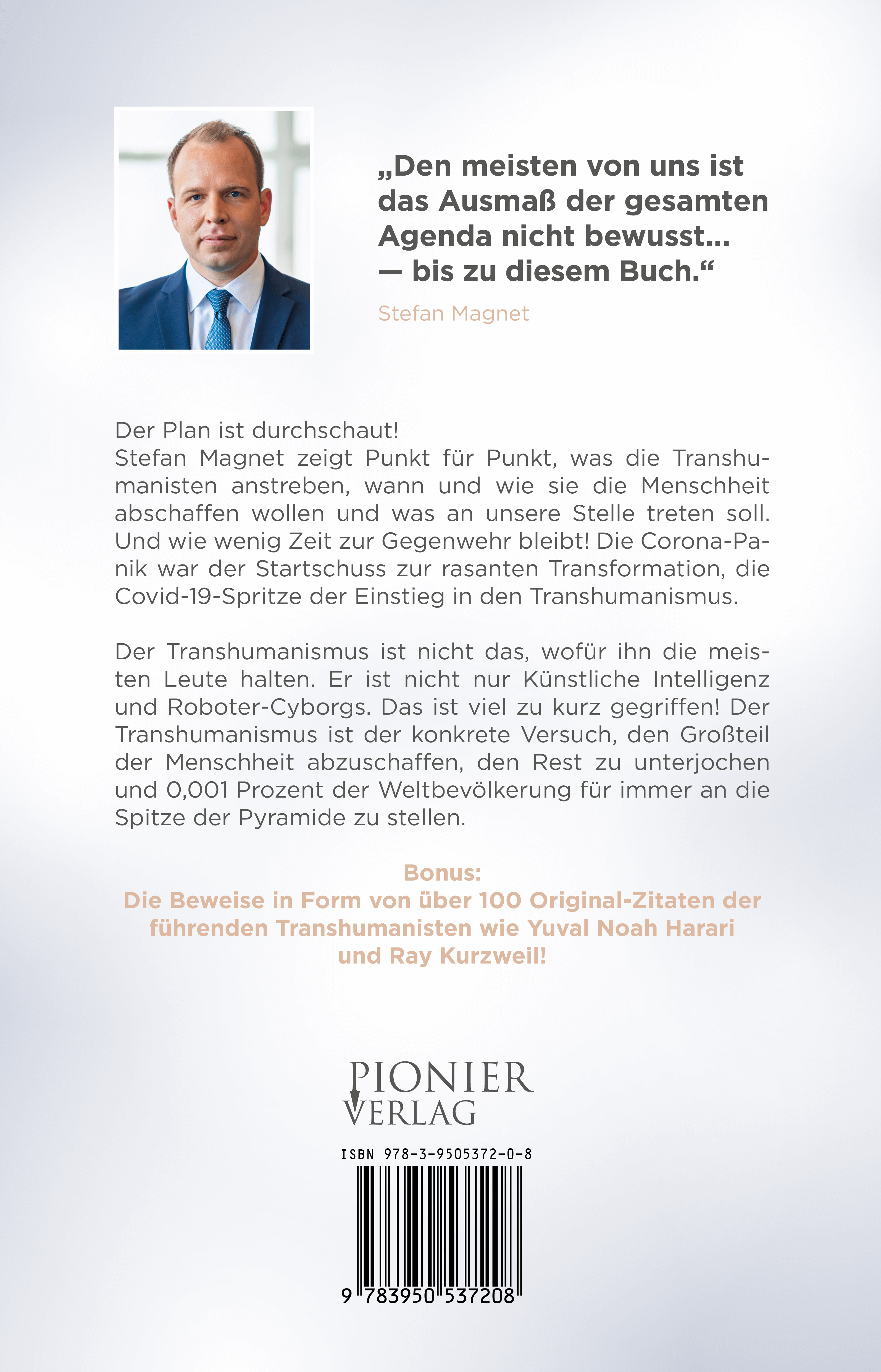 Rückseitencover Transhumanismus