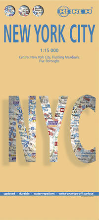 Vorderes Coverbild New York City, Borch Map