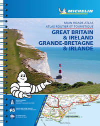 Vorderes Coverbild Great Britain & Ireland - Michelin Atlas A4 Spirale