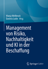 Vorderes Coverbild Management von Risiko, Nachhaltigkeit und KI in der Beschaffung