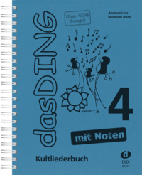 Vorderes Coverbild Das Ding 4 mit Noten