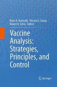 Vorderes Coverbild Vaccine Analysis: Strategies, Principles, and Control