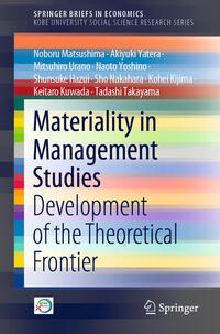 Vorderes Coverbild Materiality in Management Studies