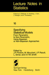 Vorderes Coverbild Specifying Statistical Models