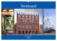 Vorderes Coverbild Stralsund - Perle der Ostsee (Wandkalender 2026 DIN A2 quer), CALVENDO Monatskalender