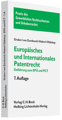Vorderes Coverbild Europäisches und internationales Patentrecht