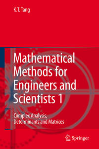 Vorderes Coverbild Mathematical Methods for Engineers and Scientists 1
