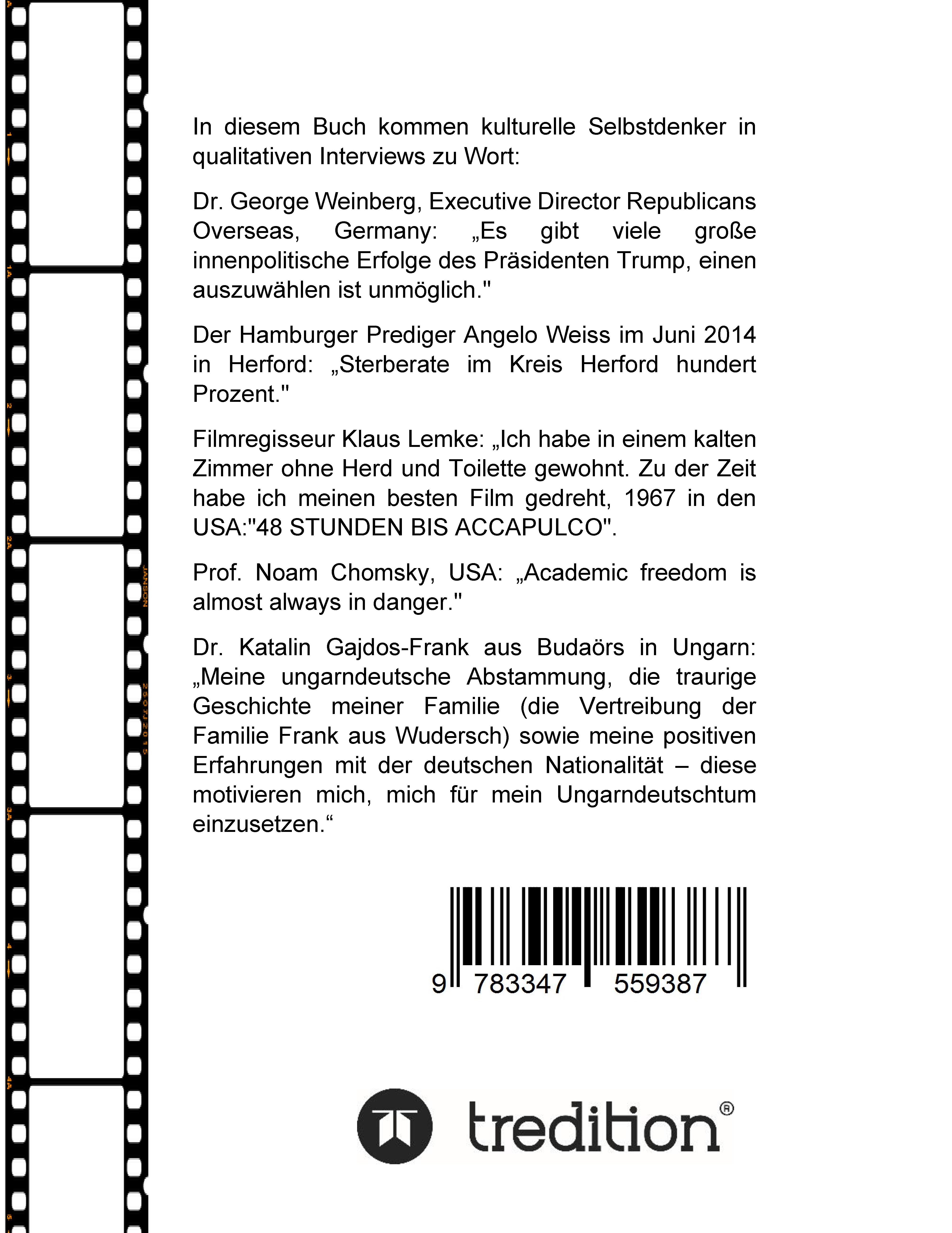 Rückseitencover Kulturelle Selbstdenker