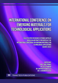 Vorderes Coverbild International Conference on Emerging Materials for Technological Applications