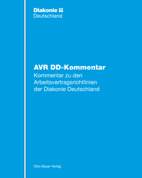 Vorderes Coverbild Kommentar zu den Arbeitsvertragsrichtlinien der Diakonie Deutschland