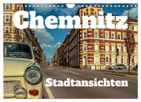 Vorderes Coverbild Chemnitz Stadtansichten (Wandkalender 2025 DIN A4 quer), CALVENDO Monatskalender