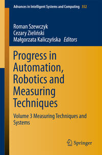 Vorderes Coverbild Progress in Automation, Robotics and Measuring Techniques