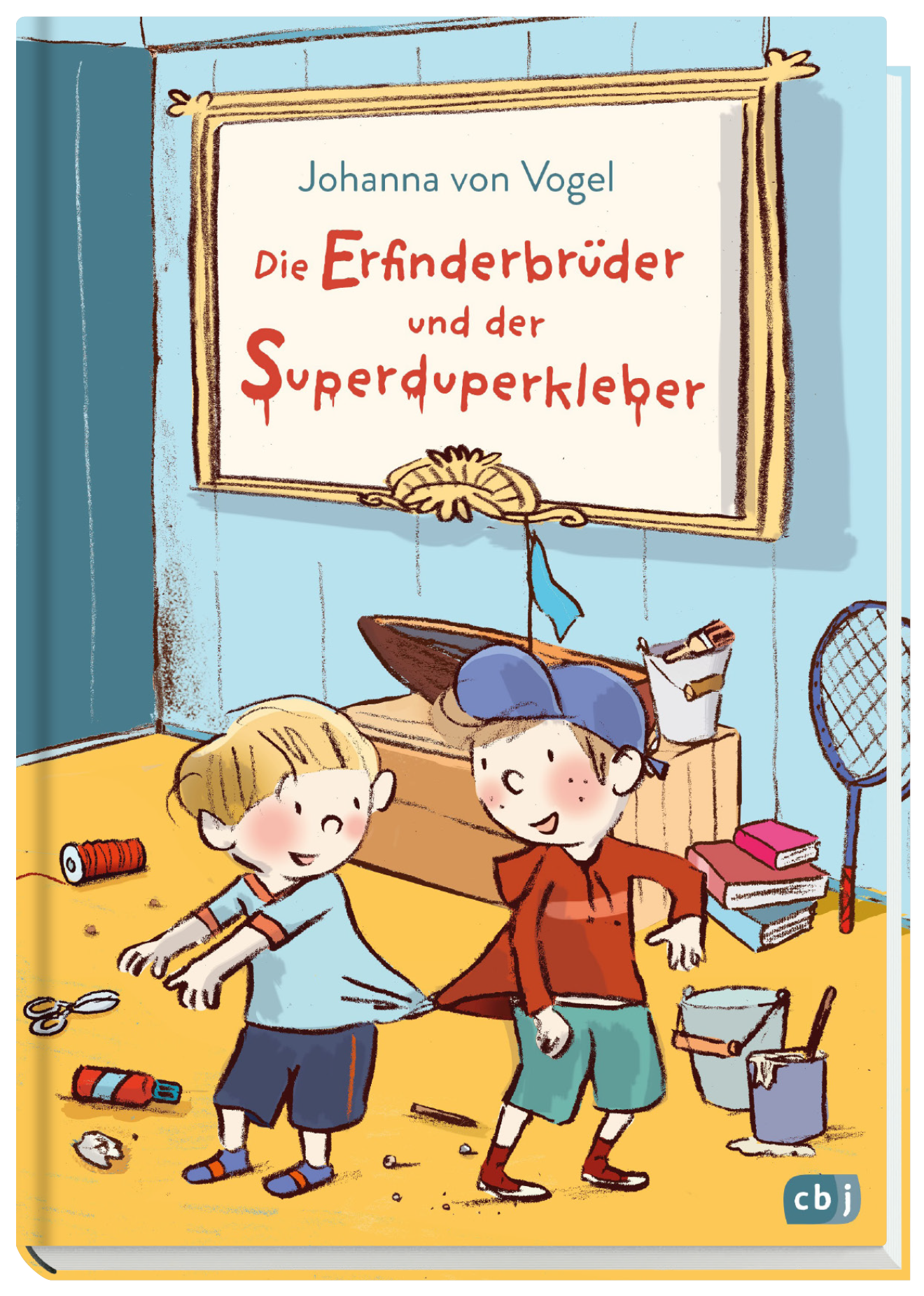 Beispielinhalt (Bild) Die Erfinderbrüder und der Superduperkleber