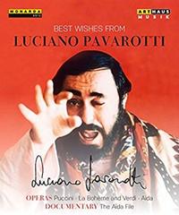 Vorderes Coverbild Best Wishes From Luciano Pavarotti
