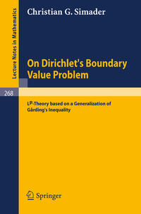 Vorderes Coverbild On Dirichlet's Boundary Value Problem
