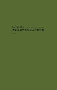 Vorderes Coverbild Idiome 8