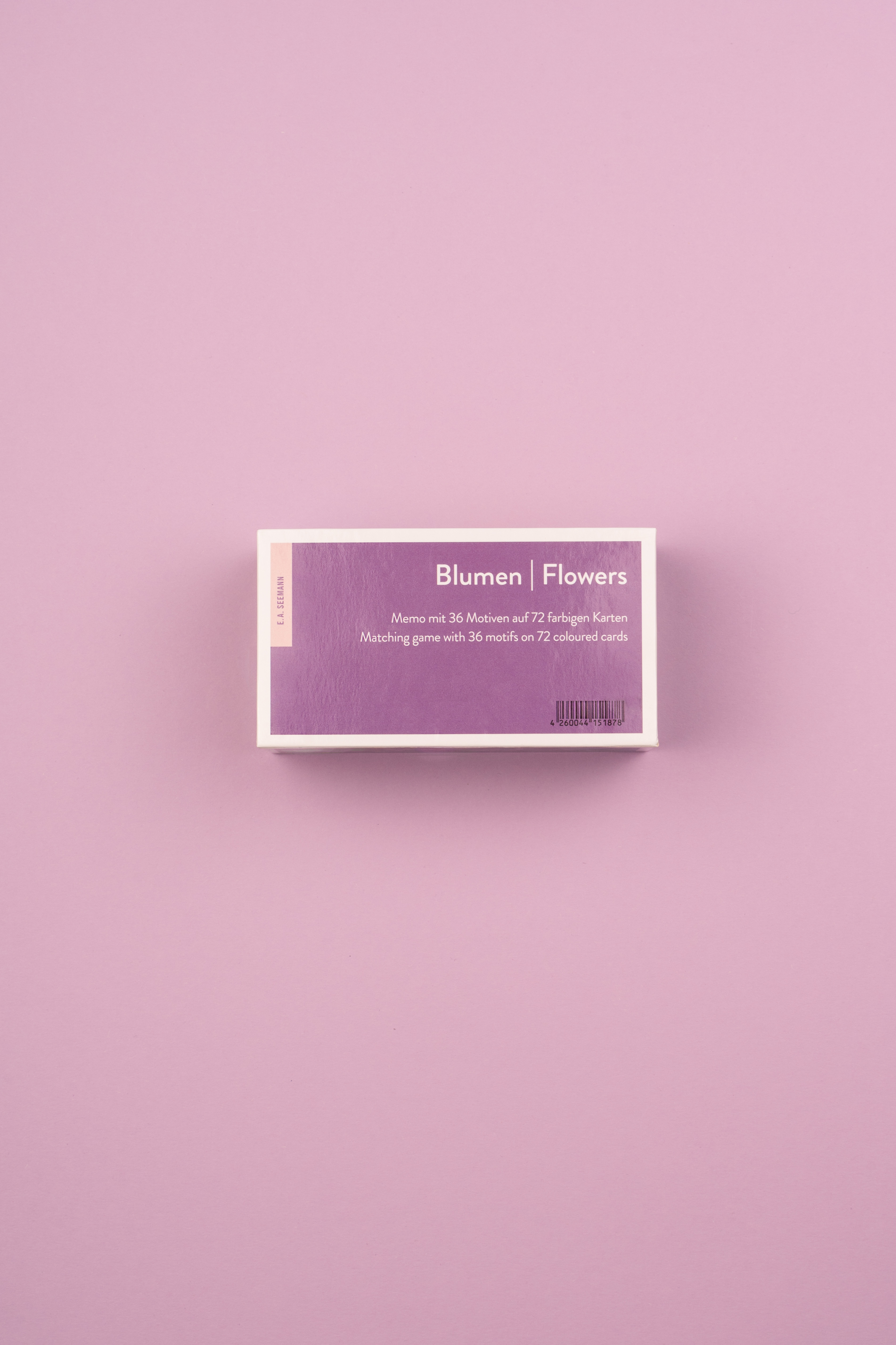 Rückseitencover Blumen. Memo, 10 Ex. im Verkaufsdisplay