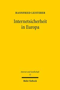 Vorderes Coverbild Internetsicherheit in Europa