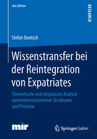 Vorderes Coverbild Wissenstransfer bei der Reintegration von Expatriates