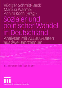 Vorderes Coverbild Sozialer und politischer Wandel in Deutschland