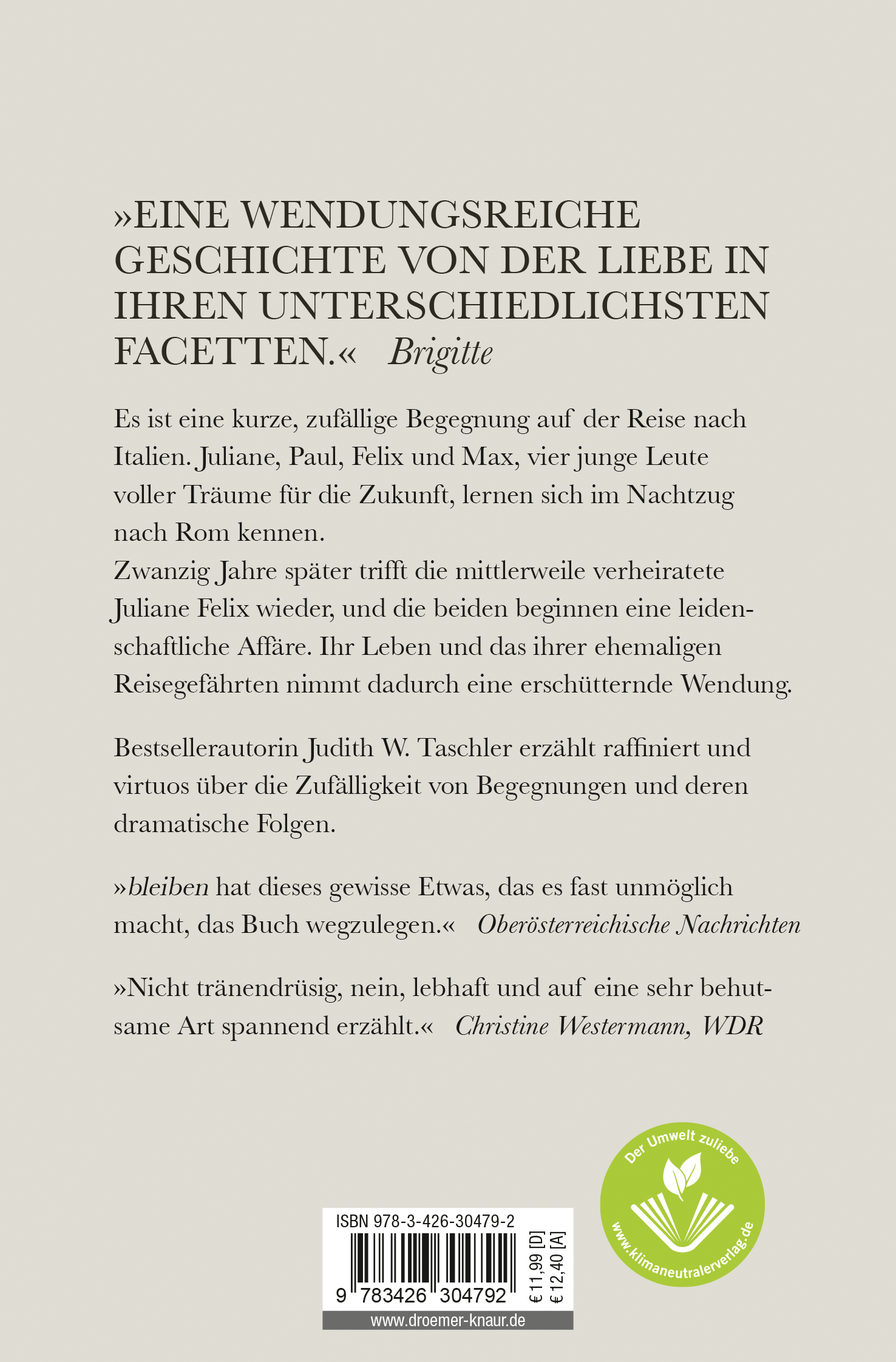 Rückseitencover bleiben