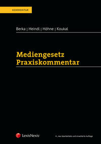 Vorderes Coverbild Mediengesetz Praxiskommentar