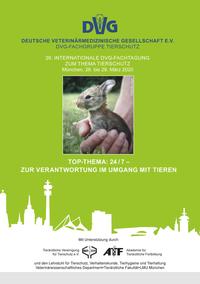 Vorderes Coverbild 26. Internationale DVG-Fachtagung zum Thema Tierschutz