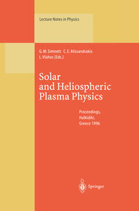 Vorderes Coverbild Solar and Heliospheric Plasma Physics