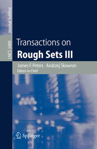 Vorderes Coverbild Transactions on Rough Sets III