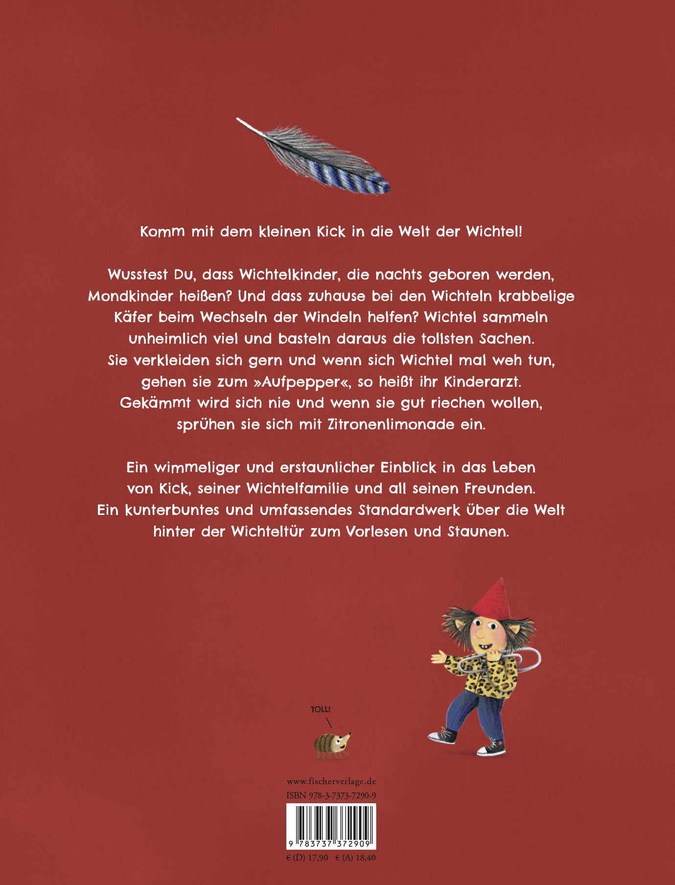 Rückseitencover Das geheime Buch der Wichtel