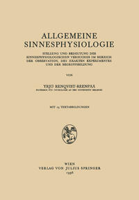 Vorderes Coverbild Allgemeine Sinnesphysiologie