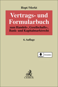 Vorderes Coverbild Vertrags- und Formularbuch