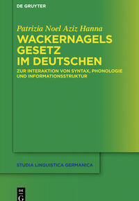 Vorderes Coverbild Wackernagels Gesetz im Deutschen
