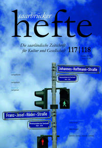 Vorderes Coverbild Saarbrücker Hefte Nr. 117/118 Sommer 2018