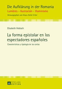 Vorderes Coverbild La forma epistolar en los espectadores españoles