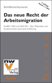 Vorderes Coverbild Das neue Recht der Arbeitsmigration