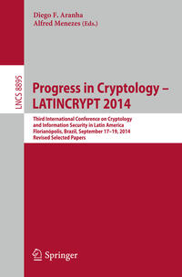Vorderes Coverbild Progress in Cryptology - LATINCRYPT 2014