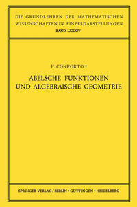 Vorderes Coverbild Abelsche Funktionen und Algebraische Geometrie