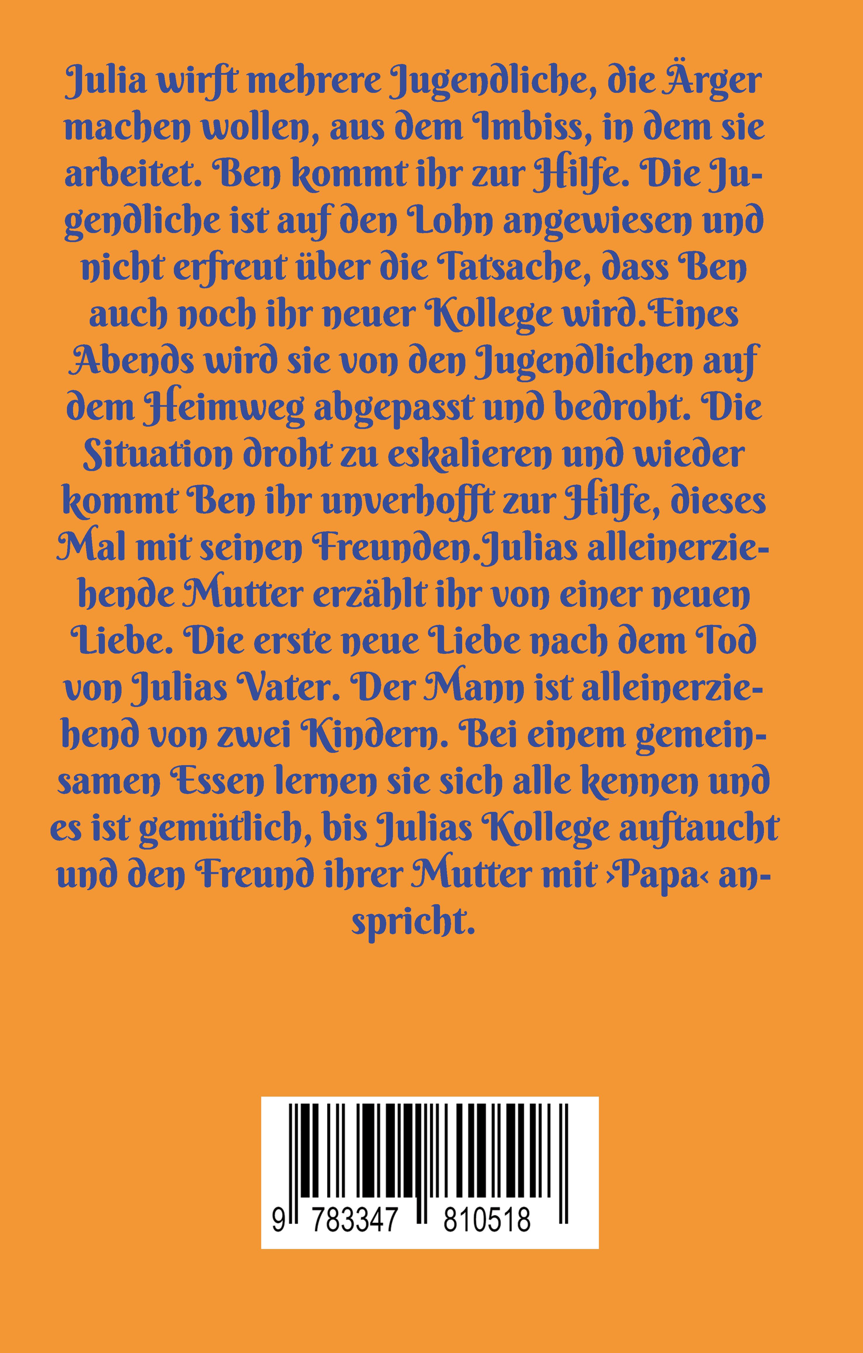 Rückseitencover Patchwork hoch Sieben