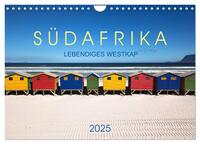 Vorderes Coverbild Südafrika - Lebendiges Westkap (Wandkalender 2025 DIN A4 quer), CALVENDO Monatskalender