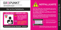 Vorderes Coverbild Notfallkarte